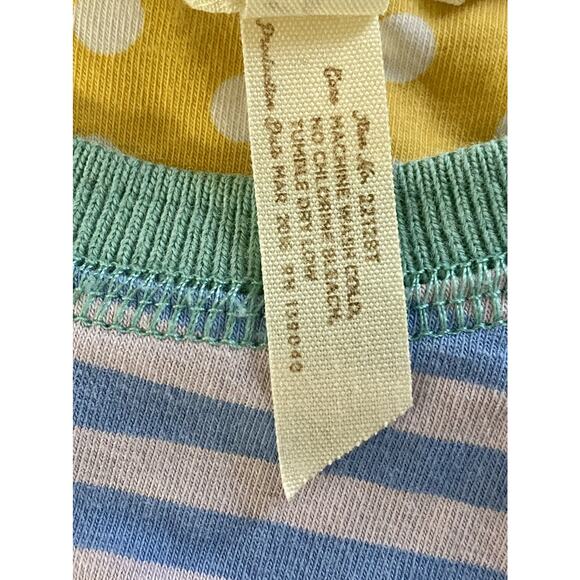 Matilda Jane Once Upon A Time Glimmer Knit Purple Green Floral Stripes Tunic 6 - Picture 7 of 7